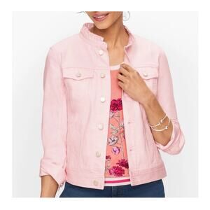 Talbots Feminine Collar Jean Jacket